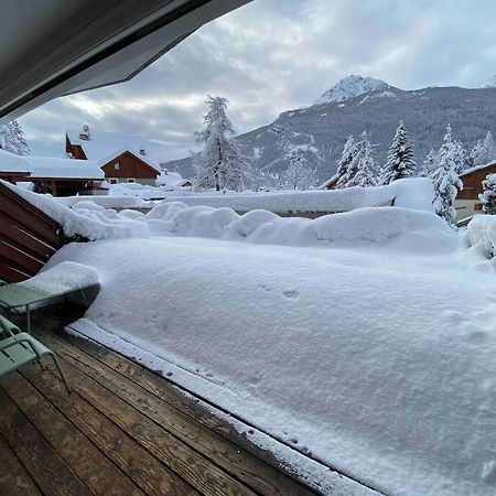Appartement 4 Pers Grande Terrasse Vue Pistes Ski Saint-Chaffrey Exterior photo